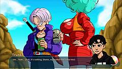 Big-boobed Bulma's wild 3D adventure in Bumpy Ride