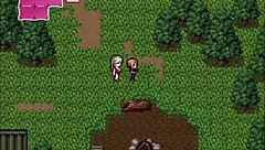 Facing a fast zombie in hentai game!