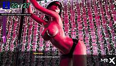 Anime girl swallows cock well