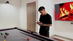 My Husband Not Home, Well-Hung Step-Son Fucks Me On Pool Table - Carla Morelli & Danyel Mast