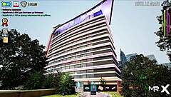 Anime girl swallows cock well