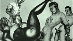 Erotic cartoons from the good old days