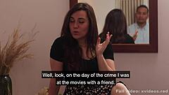 Dirty talking cop can't resist her big ass