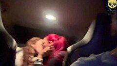 My friend and I had fun with my boss’s dick in his car