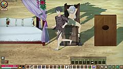 Explore the mad island with the native girl in all scenes