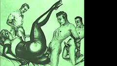 Here is a collection of erotic illustrations from the past