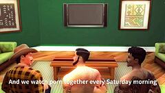 toddy gareth ethan saturday morning threesome gathering