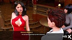 Anime girl swallows cock well