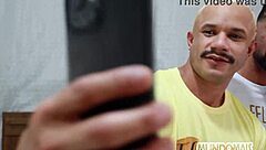 Friends Repay New Year Gifts With Bareback Cock In Ass