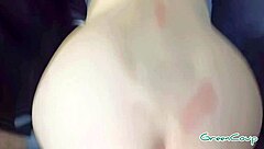 Public screwing in the car: mouth and ass fucking with amateurs