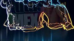 danna gets hot sucking and fucking two guys in an automotive workshop