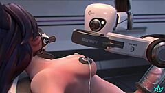 3D animated futanari hentai with League of Legends themed domination