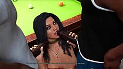 anna's exciting double penetration with big black cocks