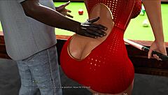 anna's exciting double penetration with big black cocks