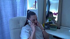 Cute Step Sister Tests If Step Brother Is Gay with Huge Cock.