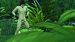 Scream 1 1996 Intro Remake in Sims 4 Halloween Parody Special.