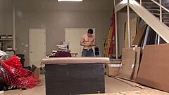 Horny Guy Gets Blowjob And Facial At Work