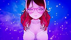 Mmd horny novia dances in 3d seeking love with big cock cum in mouth.