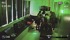 Amateur gay orgy at a Brazilian carnival with C Mera de seguran a do