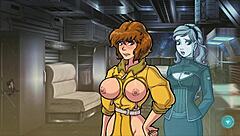 in star channel 34, the brunette with big tits explores her desires part 83