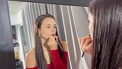 visited her and drilled that tight brunette ass