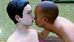 Tribulations on the mosaic with gay bareback assfucking in hentai