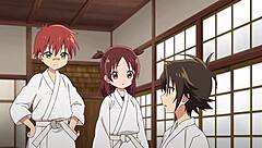 Beautiful girl deity anime Megami-ryou episode 8 with uncensored and dubbed scenes