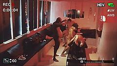 Amateur gay orgy at a Brazilian carnival with C Mera de seguran a do