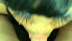 Dirty Slut Deepthroats Maintenance Man's Monster Cock!