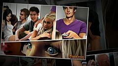 Nicole Heat Tied Up in Double Penetration Comic