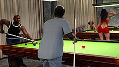 anna's exciting double penetration with big black cocks