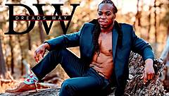 Voluptuous ebony craves gangbang with two big black cocks