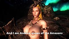 Tall Andrea the Amazon