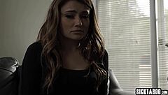 Submissive Teen 18+ Babysitter Adria Rae Belongs To Boss So She Is Obedient And Horny