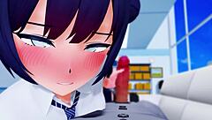 Kisaki's handjob is amazing!