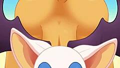 rouge suckin cock an swallowin cum while gettin fucked in ass