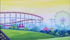 blonde anime girl in glasses gets fisted