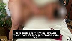 french patient grabs masseur's cock during tantric massage in brazil