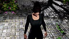 stepsister fucks stepbrother hotly rimming cumming in a hole