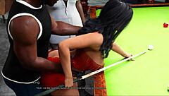 anna's exciting double penetration with big black cocks