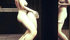 barbara from genshin impact dives into futanari hardsex in this japanese hentai adventure