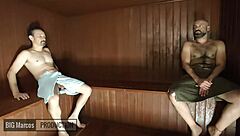 o casado na sauna não perdoa e mete fundo no safado