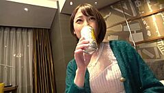 Frustrated wife blows mind-blowing.