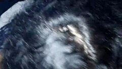 Latina Prostitute Sucks Monster Cock After Motorcycle Accident