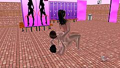 3D cartoon sex with Indian and Tamil audio narration