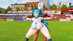 Haku And Miku's Lewd Gymnastics Tease