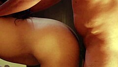 rose witch bends over for hardcore doggystyle fucking by indian couple in intense pussy pounding