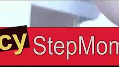 Loving My Blonde Stepmom's Huge Tits