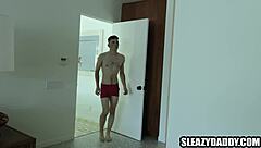 Stepson Craves Stepdad’s Massive Cock in Taboo Clash