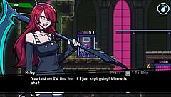 Naughty redhead's steamy dreams with monster cock and cum